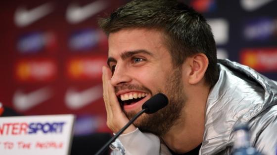 Ciutat Esportiva del Barça. Futbol Roda de premsa de Gerard Piqué
