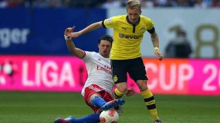 هامبورج الالماني يفوز على بوروسيا دورتموند في إفتتاحية الجولة الثالثة عشر