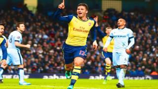 القنوات الناقلة لمباراة ارسنال ومانشستر سيتي اليوم وموعد توقيت المواجهة في البريمرليج مع المعلقين والترددات المجانية