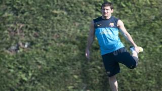 راكيتيتش وميسي ينطلقان في التدرب جماعيا مع لاعبي برشلونة