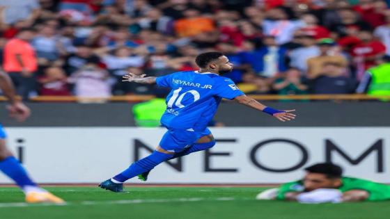 نيمار يحرز هدفه الأول مع الهلال ويوثق اللحظات